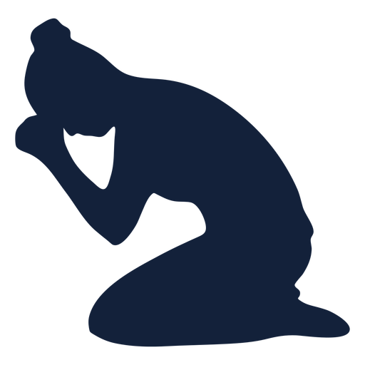 silhueta-de-mulher-orando-by-vexels