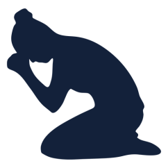 silhueta-de-mulher-orando-by-vexels